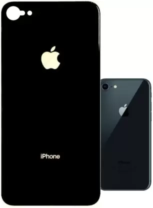 Replacement for IPHONE 7G/8G BLACK BACK TEMPERED STICKER - Quality Phone Parts in Sri Lanka
